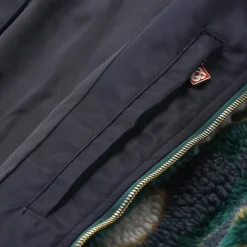 Casablanca Fleecejacke aus Woll-Mix grün Übergangsjacke