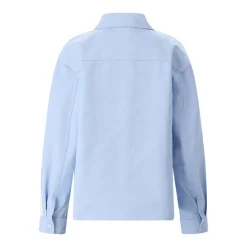 Casablanca Hemdjacke aus Baumwolle blau Hemdjacke