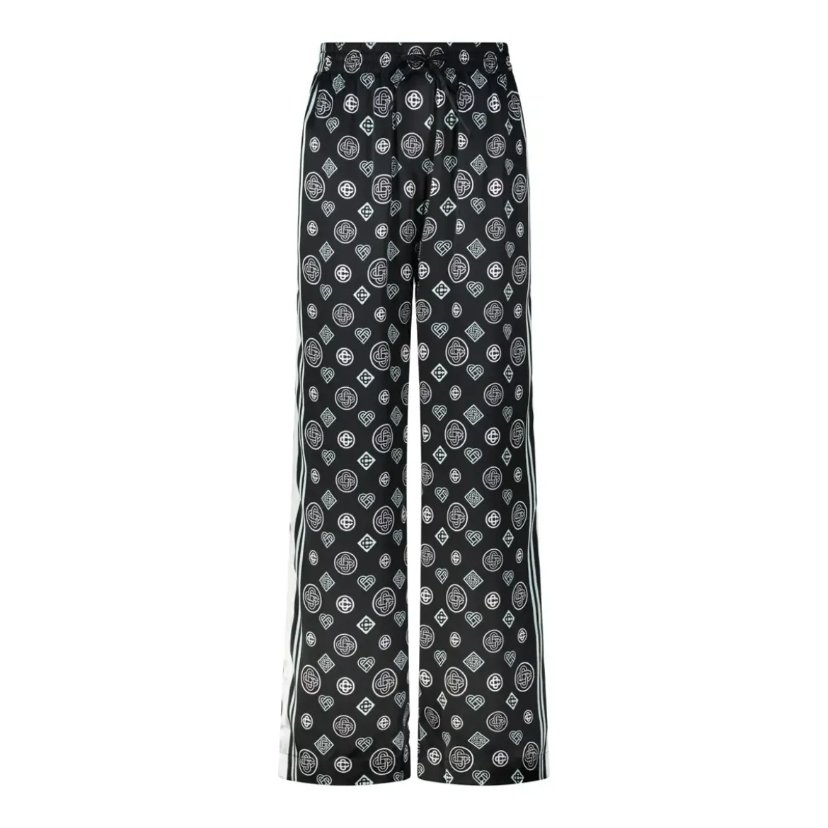 Casablanca Hose aus Seide Schwarz Hose