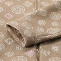 Casablanca Kapuzenjacke aus Schurwolle braun Daunenjacke