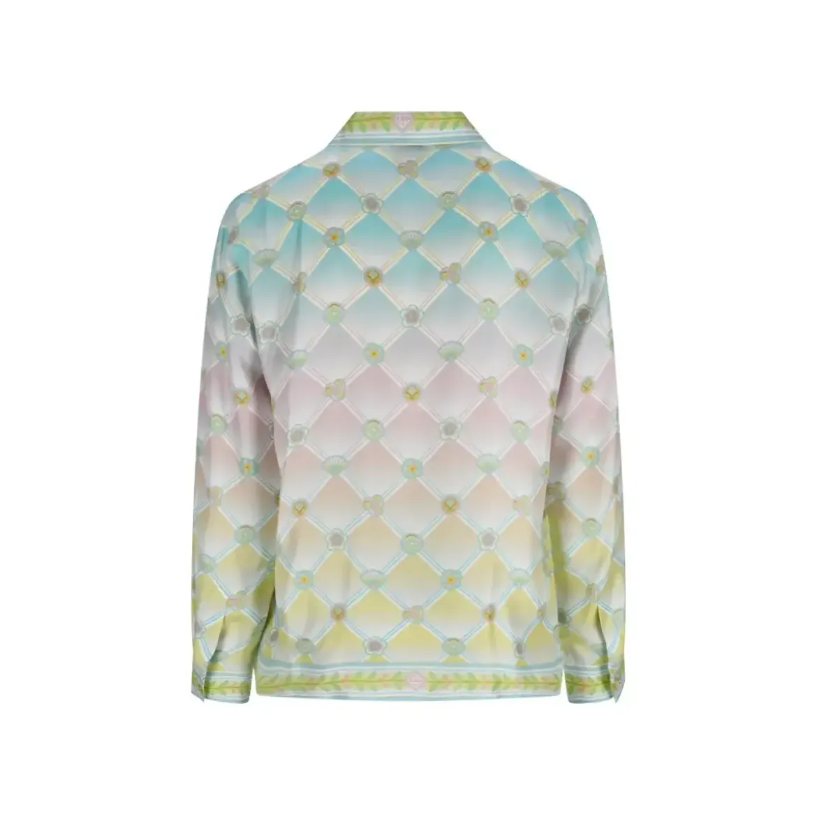 Casablanca Seidenhemd mit Muster Multicolor Hemd