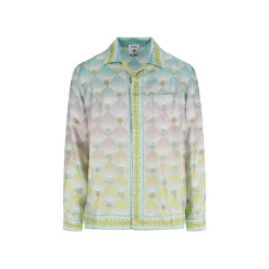 Casablanca Seidenhemd mit Muster Multicolor Hemd