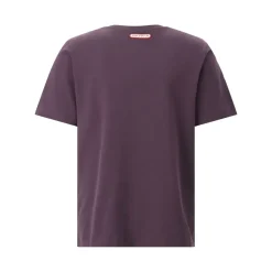 Casablanca T-Shirt mit Logo Lila T-Shirt