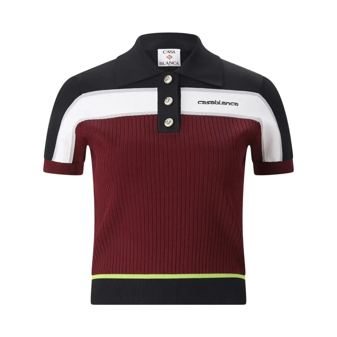 Casablanca T-Shirts And Polos Multicolour mehrfarbig Poloshirt