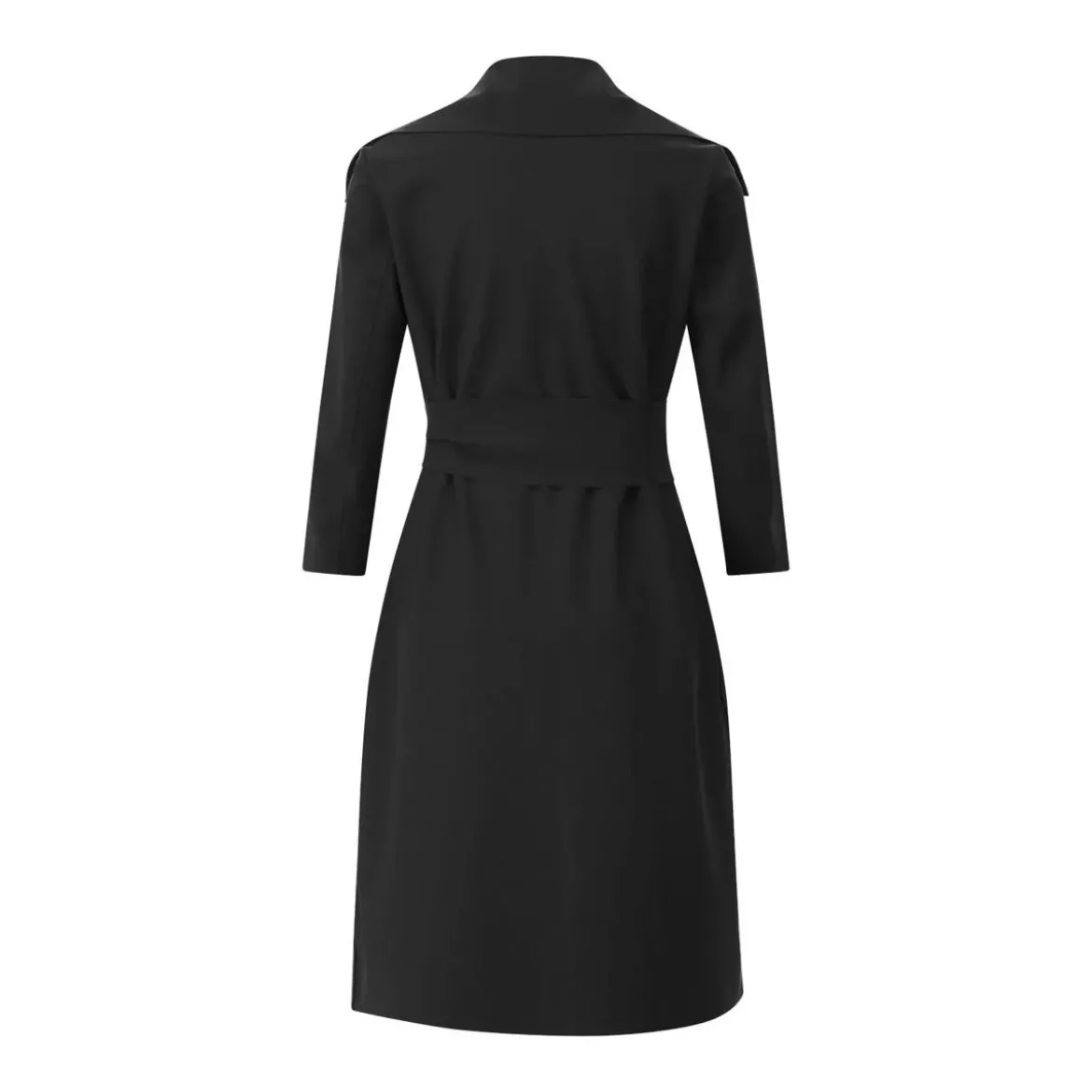 Chiara Boni Lange Jacke Casave schwarz Übergangsmantel
