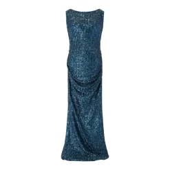 Chiara Boni Langes Paillettenkleid Nima Schwarz Abendkleid