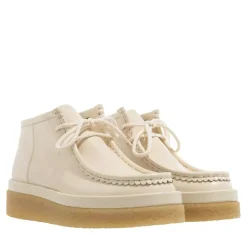 Chloé Allacciata Boots Eggshell Schnürschuhe