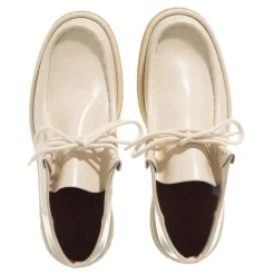 Chloé Allacciata Boots Eggshell Schnürschuhe