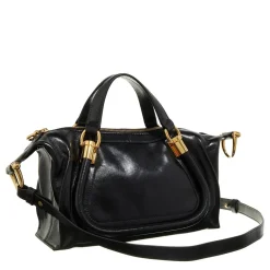 Chloé Paraty 24 Black Satchel
