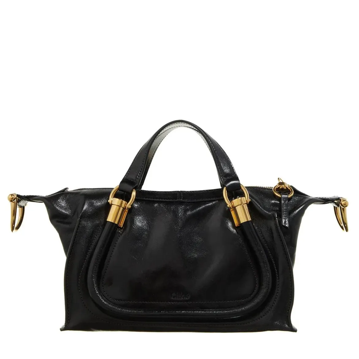 Chloé Paraty 24 Black Satchel