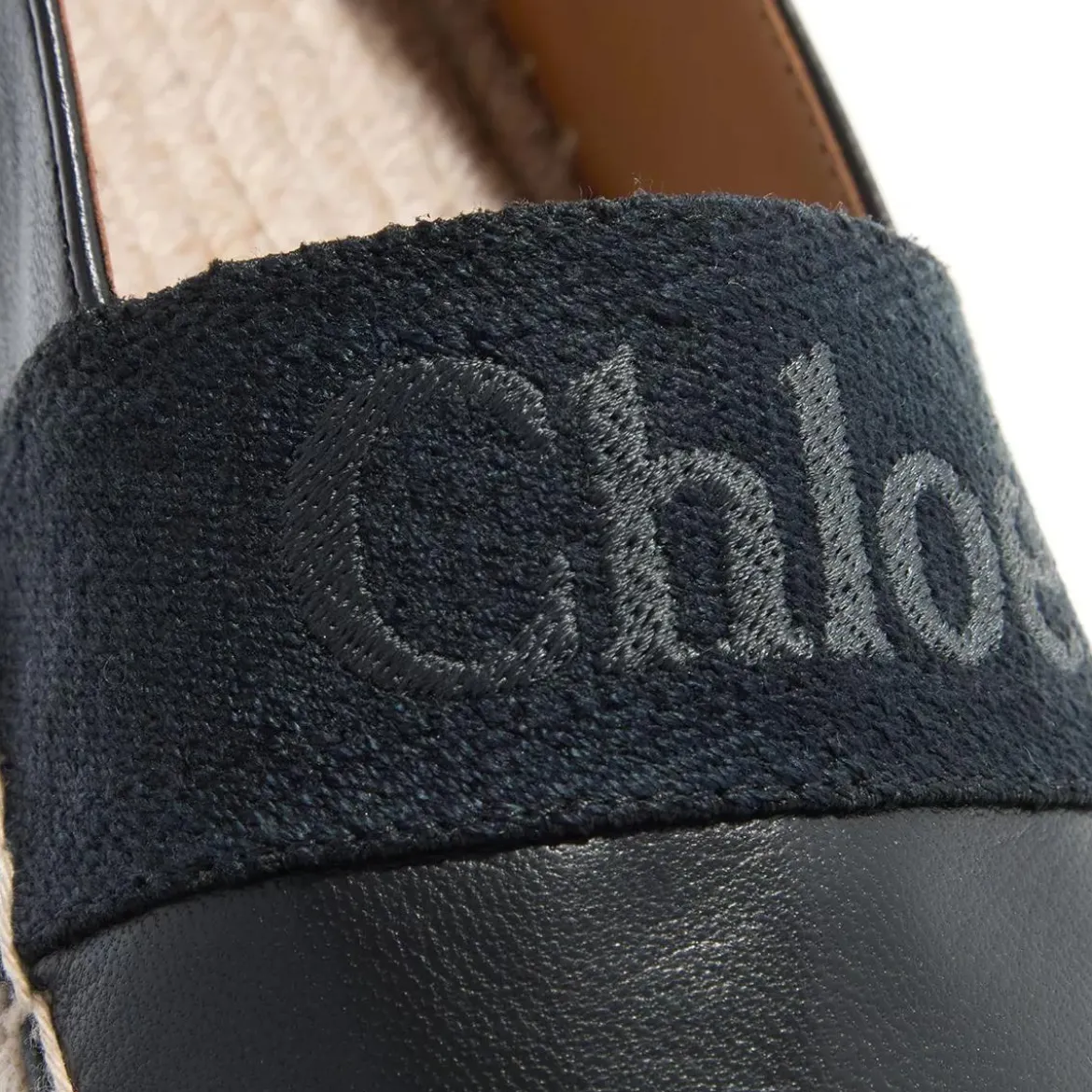 Chloé Woman Espadrille Black Espadrilles