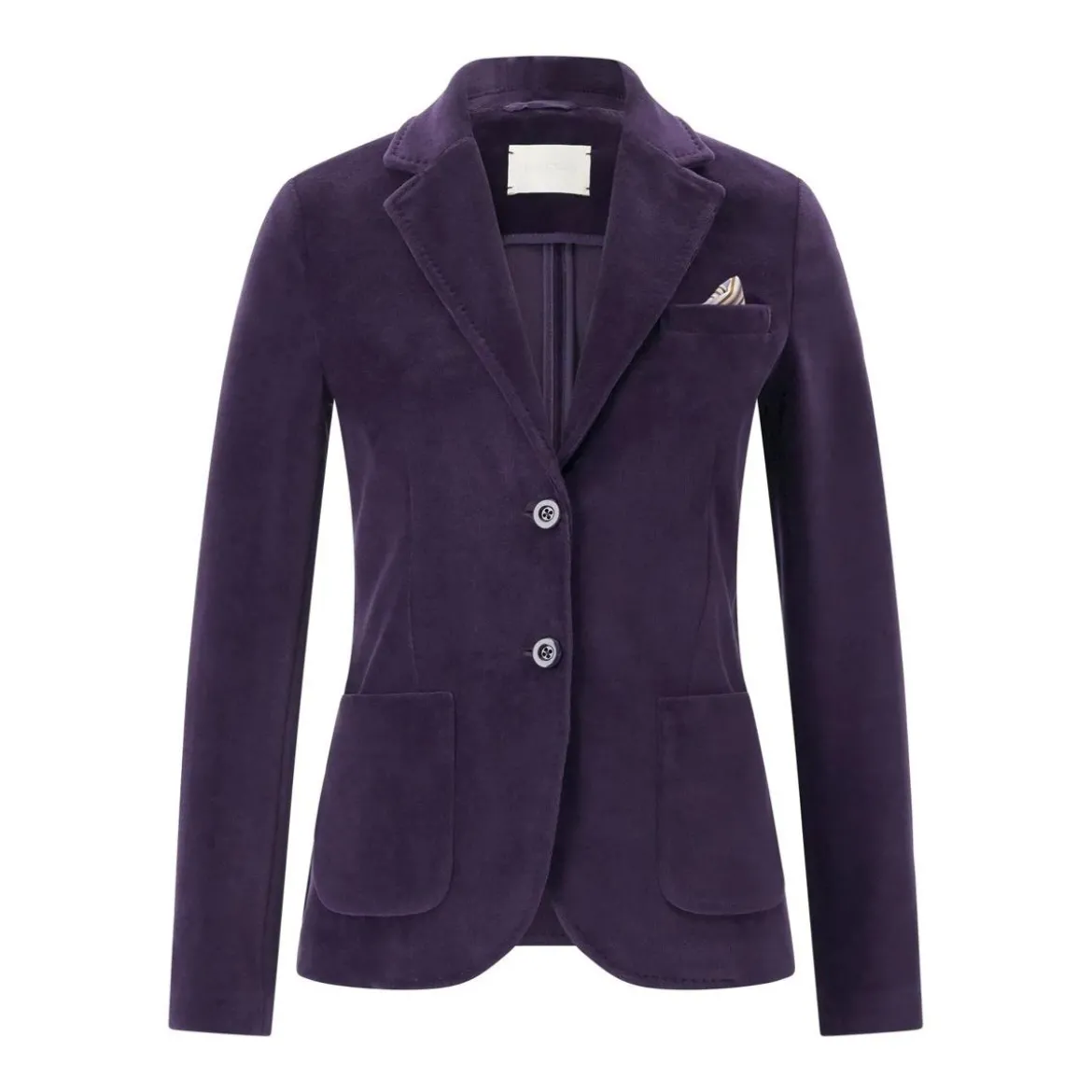 CIRCOLO 1901 Blazer aus Samt Lila Blazer