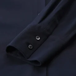 CIRCOLO 1901 Blusenkleid in Midi-Länge blau Hemdblusenkleid