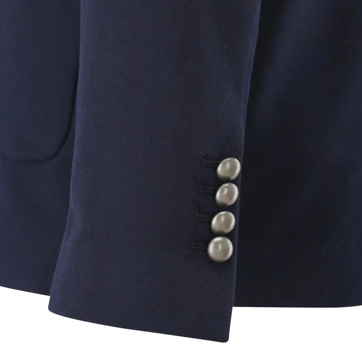 CIRCOLO 1901 Kurzmantel aus Baumwoll-Mix blau Wollmantel