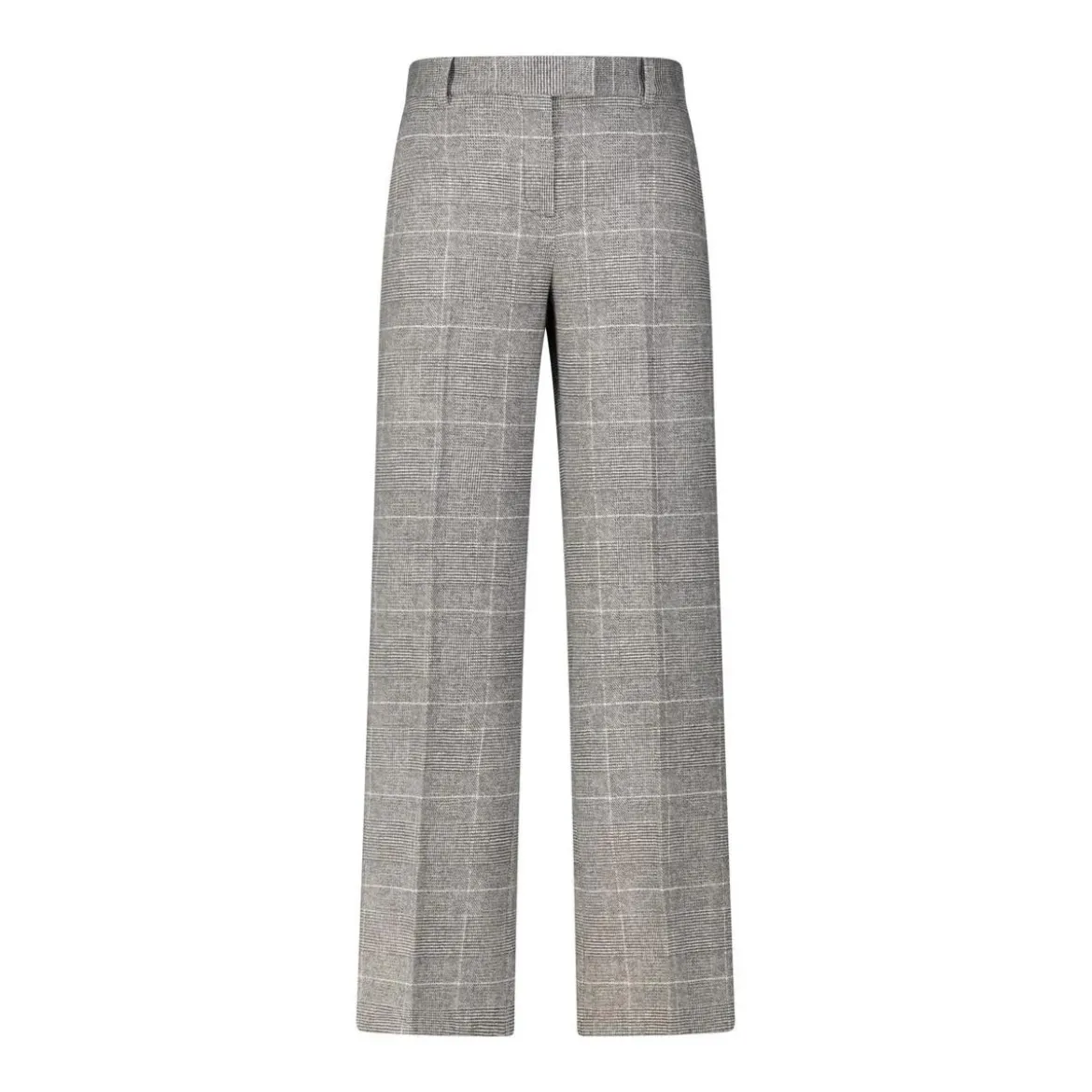 CIRCOLO 1901 Stoffhose mit weitem Bein Grau Stoffhose