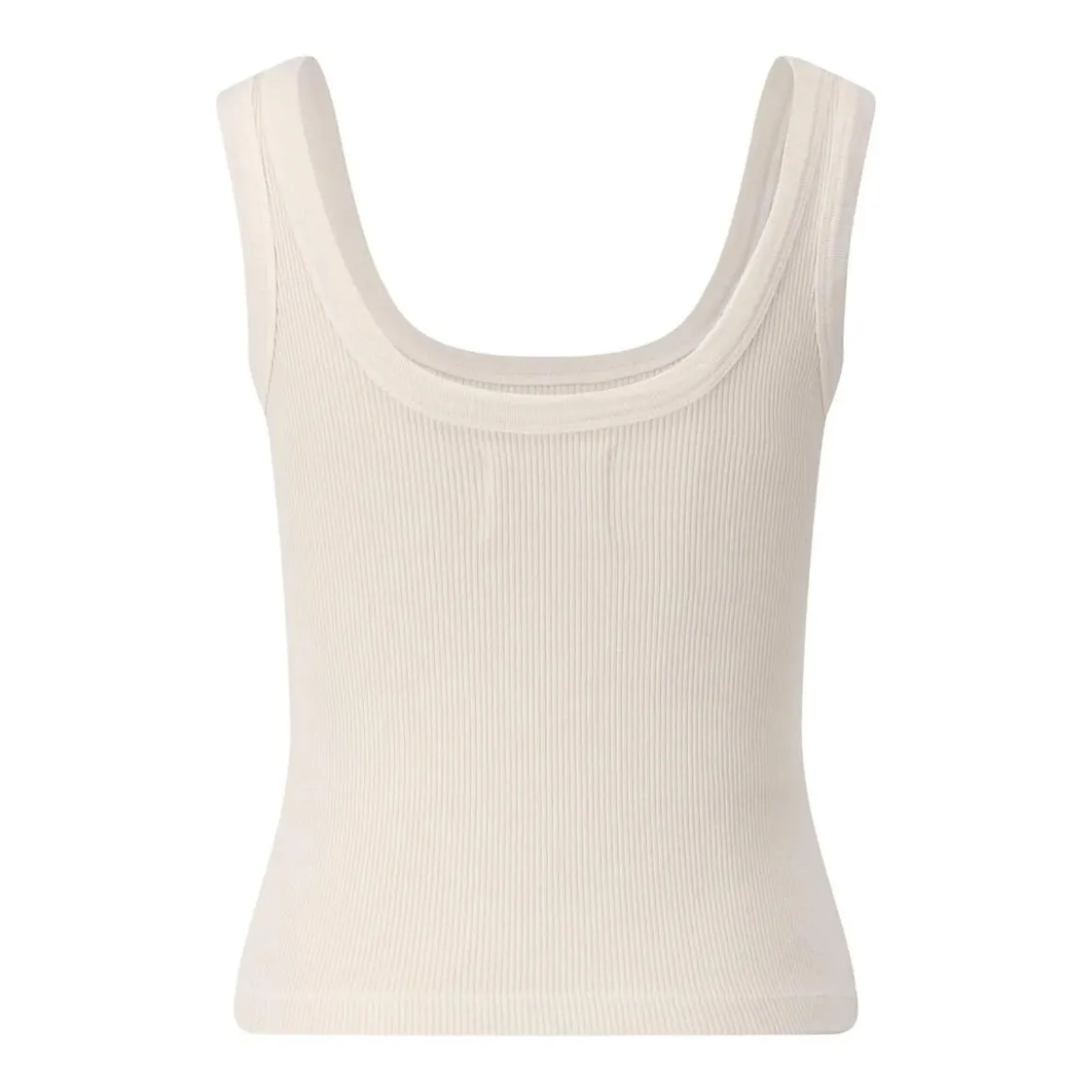 Citizens Of Humanity Geripptes Crop-Top Faye Creme Top