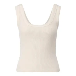 Citizens Of Humanity Geripptes Crop-Top Faye Creme Top