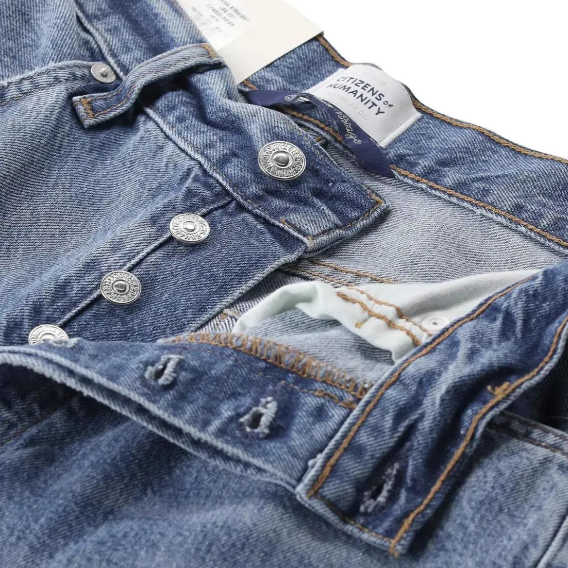 Citizens Of Humanity Straight-Leg Jeans Annina blau Straight Leg Jeans
