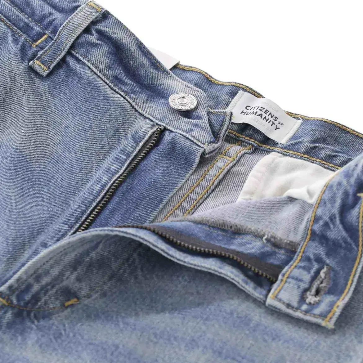 Citizens Of Humanity Weite Jeans Ayla Blau Wide Leg Jeans