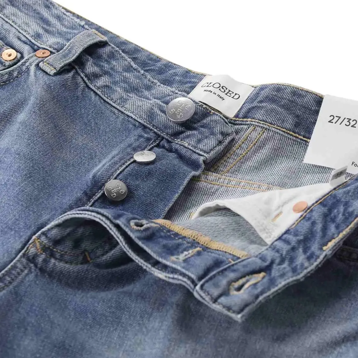 Closed Closed Gillan Jeans Blauw C21564-18q-4e blau Wide Leg Jeans