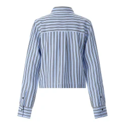 Closed Gestreifte Hemdbluse blau Bluse
