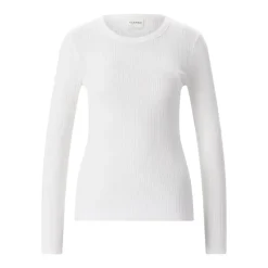 Closed Pullover mit Rundhalsausschnitt weiß Pullover