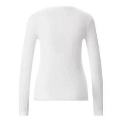 Closed Pullover mit Rundhalsausschnitt weiß Pullover