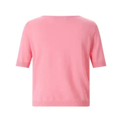 Closed Shirt aus Leinen & Baumwolle pink T-Shirt
