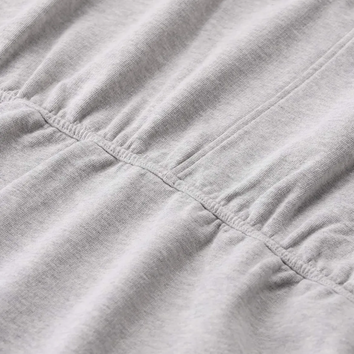 Closed Sweatshirt mit Raffung grau Sweatshirt