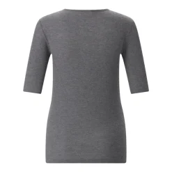 Closed T-Shirt aus Kaschmir-Mix grau Pullover