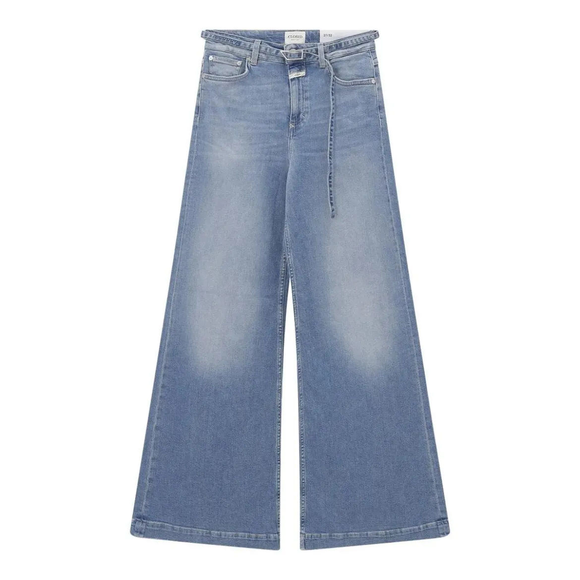 Closed Wide-Fit Jeans blau Ausgestellte Jeans