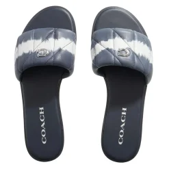Coach Holly Tie Dye Sandal midnight navy Slides