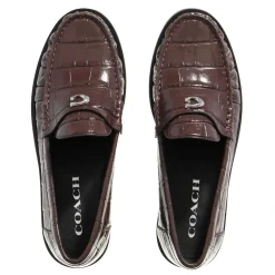 Coach Jolene Leather Loafer maple Loafer
