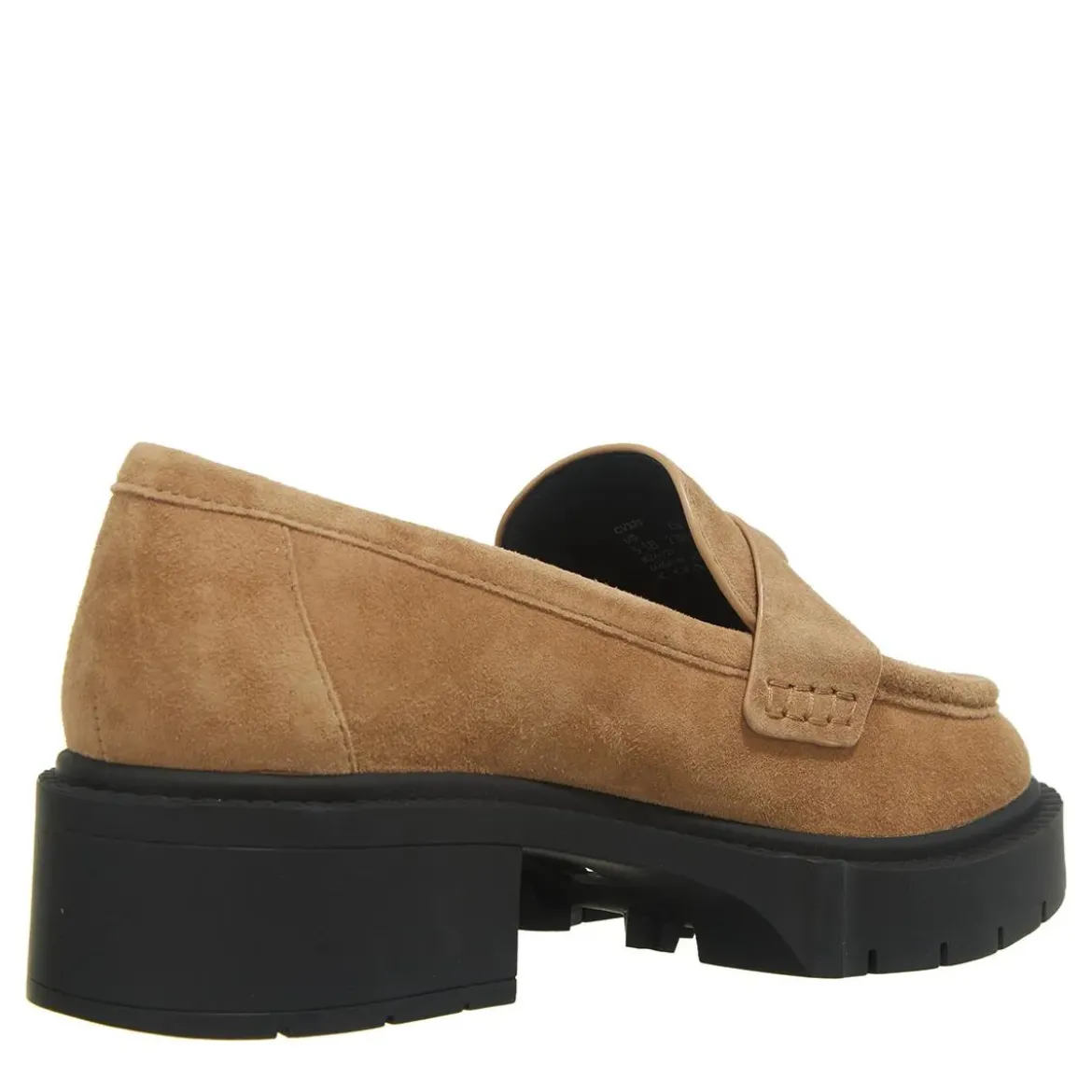 Coach Leah Suede Loafer peanut Loafer