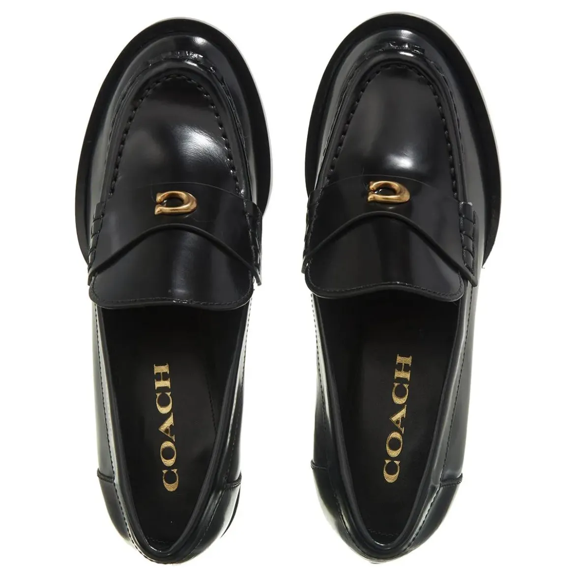 Coach Natalie Leather Loafer black Loafer