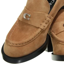Coach Natalie Suede Loafer peanut Loafer