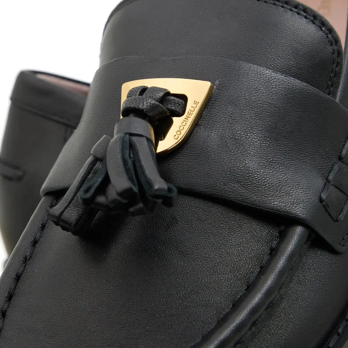 Coccinelle Beat Selleria Negro Loafer