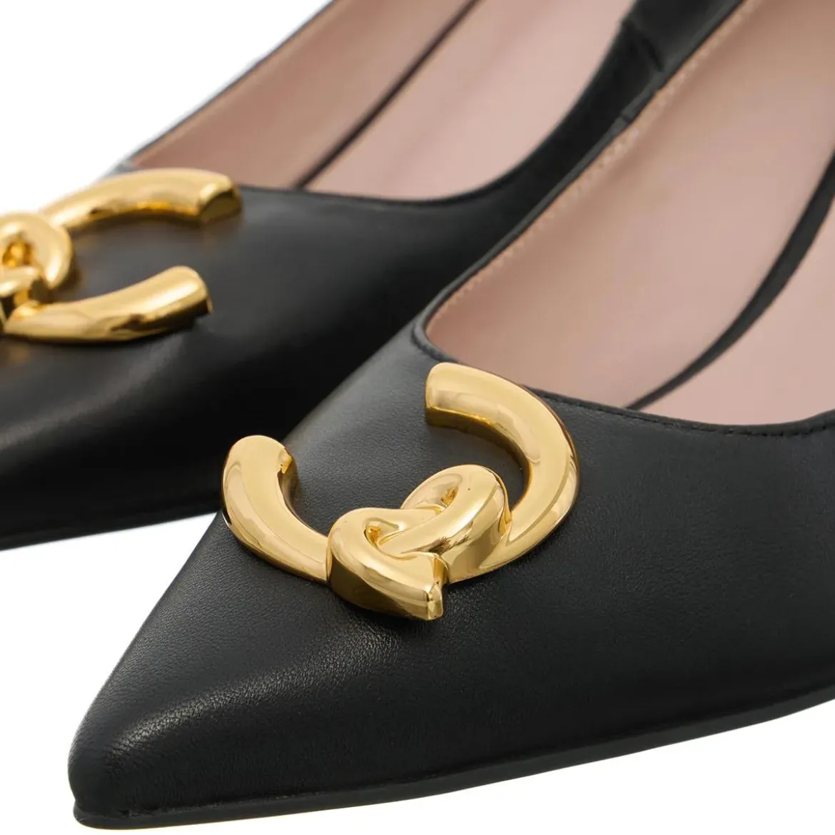 Coccinelle Coccinelle C-Me Smooth Noir Pumps