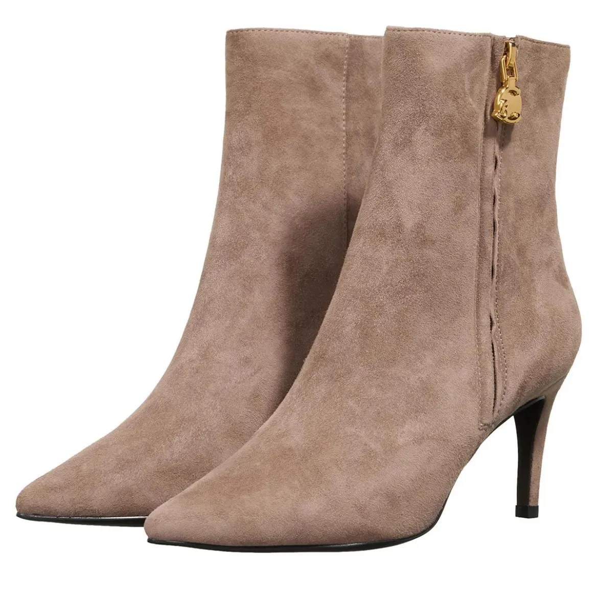 Coccinelle Coccinelle C-Me Suede Warm Taupe Stiefeletten