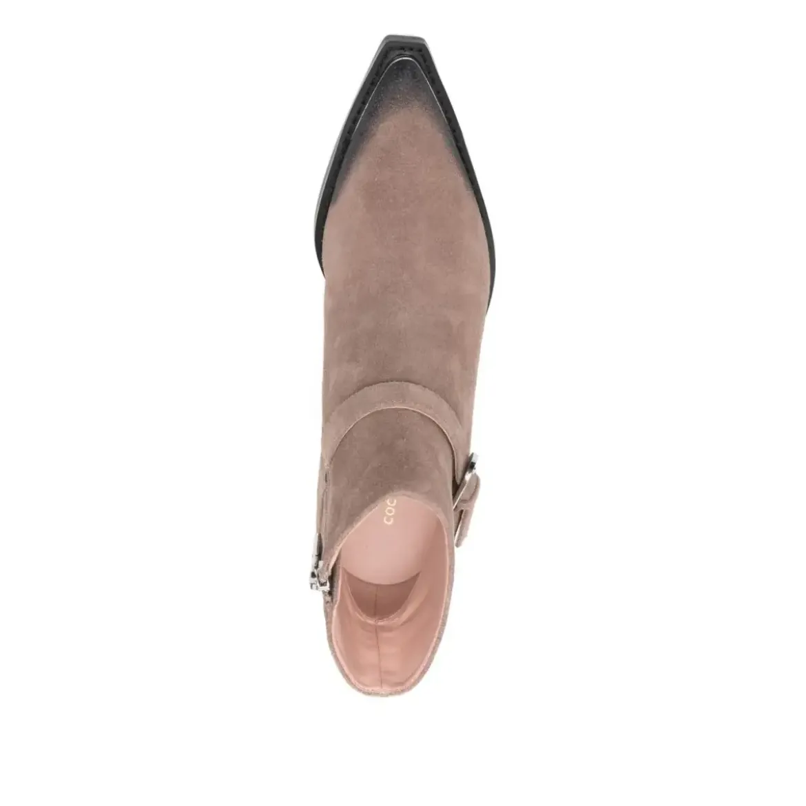 Coccinelle Coccinelleconnie Suede Vi Warm Taupe Stiefeletten