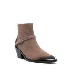 Coccinelle Coccinelleconnie Suede Vi Warm Taupe Stiefeletten