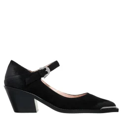 Coccinelle Coccinelleconnie Suede Vi Noir Mary Janes