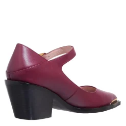 Coccinelle Connie Cow Hide Vino Pumps