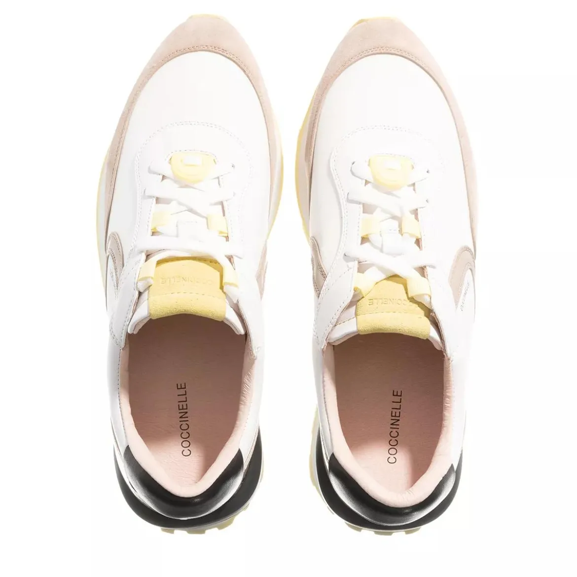 Coccinelle Sneaker Smooth Leather Multi.Pow.Pink Low-Top-Sneaker
