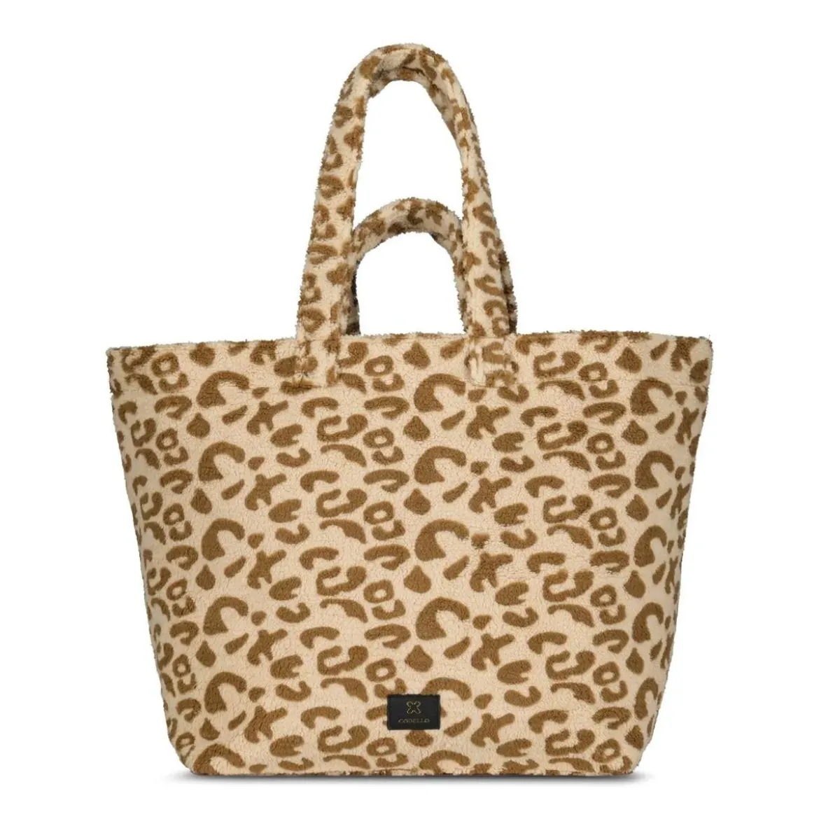 Codello Große Tote Bag mit Animal Print beige Tote