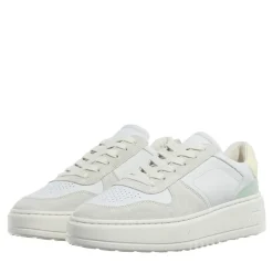 Copenhagen CPH75 Leather MixLight Grey/Green Low-Top-Sneaker