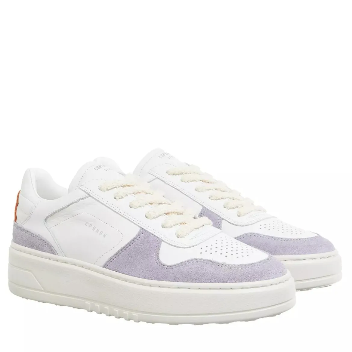 Copenhagen CPH75 Leather Mix White/Purple Low-Top-Sneaker