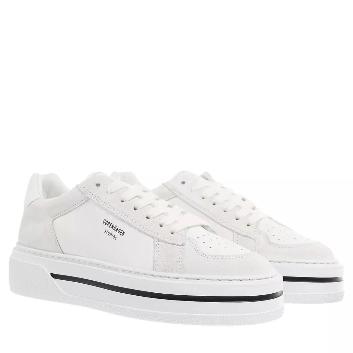 Copenhagen CPH181 Leather Mix White Low-Top-Sneaker