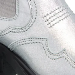 Copenhagen CPH232 Leather Silver Cowboy-Stiefel
