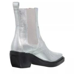 Copenhagen CPH232 Leather Silver Cowboy-Stiefel